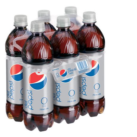 Pepsi Diet Soda 6 x 710ml