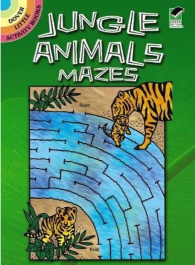 Jungle Animal Mazes Activity Books