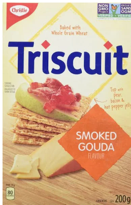 Christie Triscuit Smoked Gouda Flavour Crackers 200g