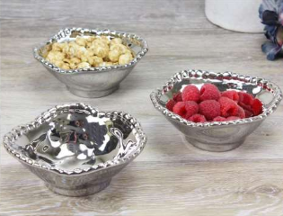 Snack Bowl Silver 1137W