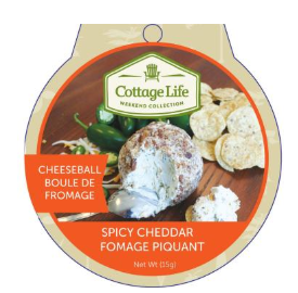 Cottage Life  Spicy Cheddar Cheeseball Mix 15g