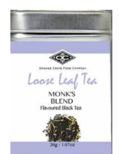 Orange Crate Monk's Blend Loose Leaf Tea  30g