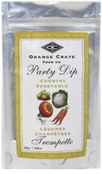 Orange Crate Country Vegetable Party Dip Mix 30g