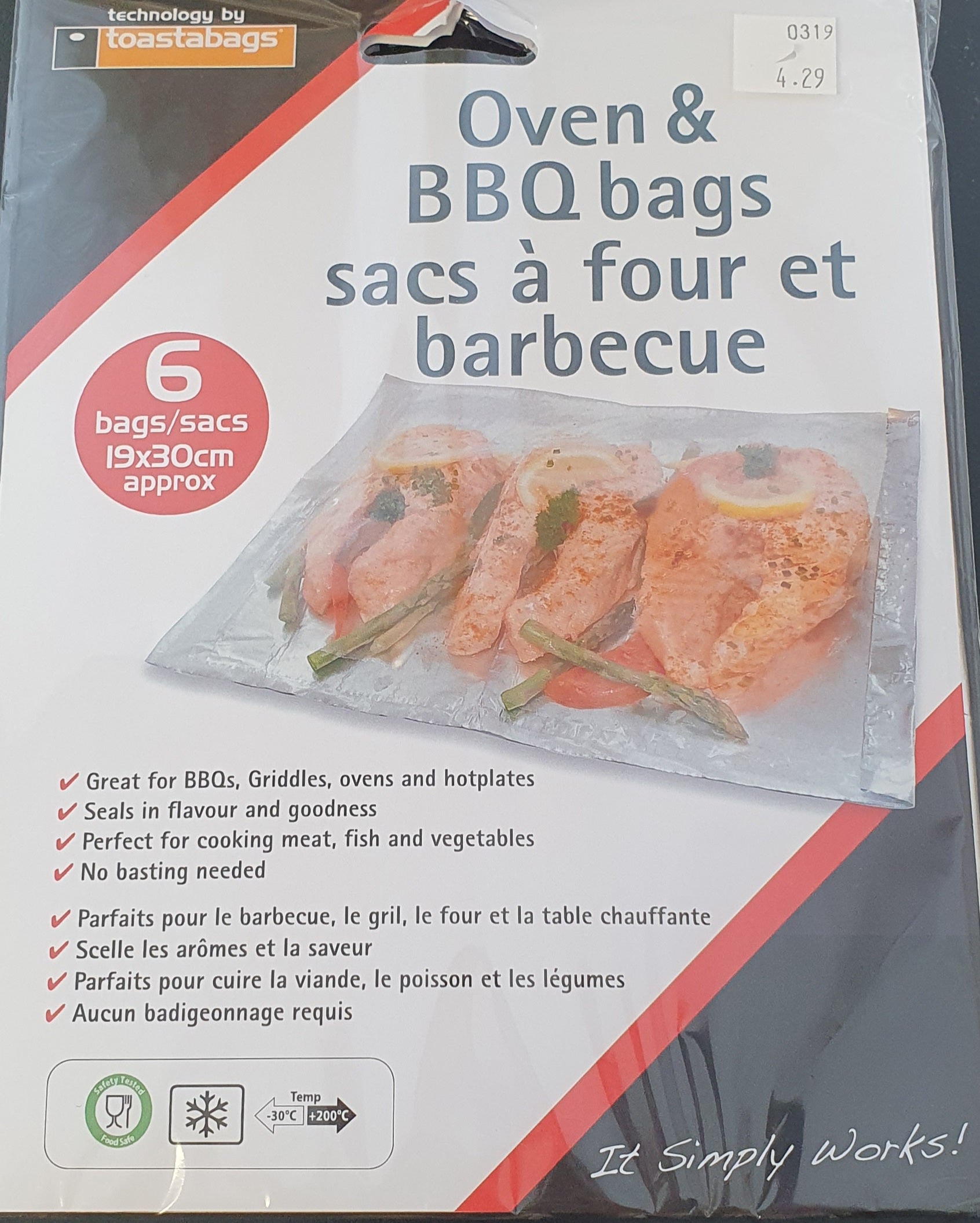 Toastabags Oven & BBQ Bags 6ct