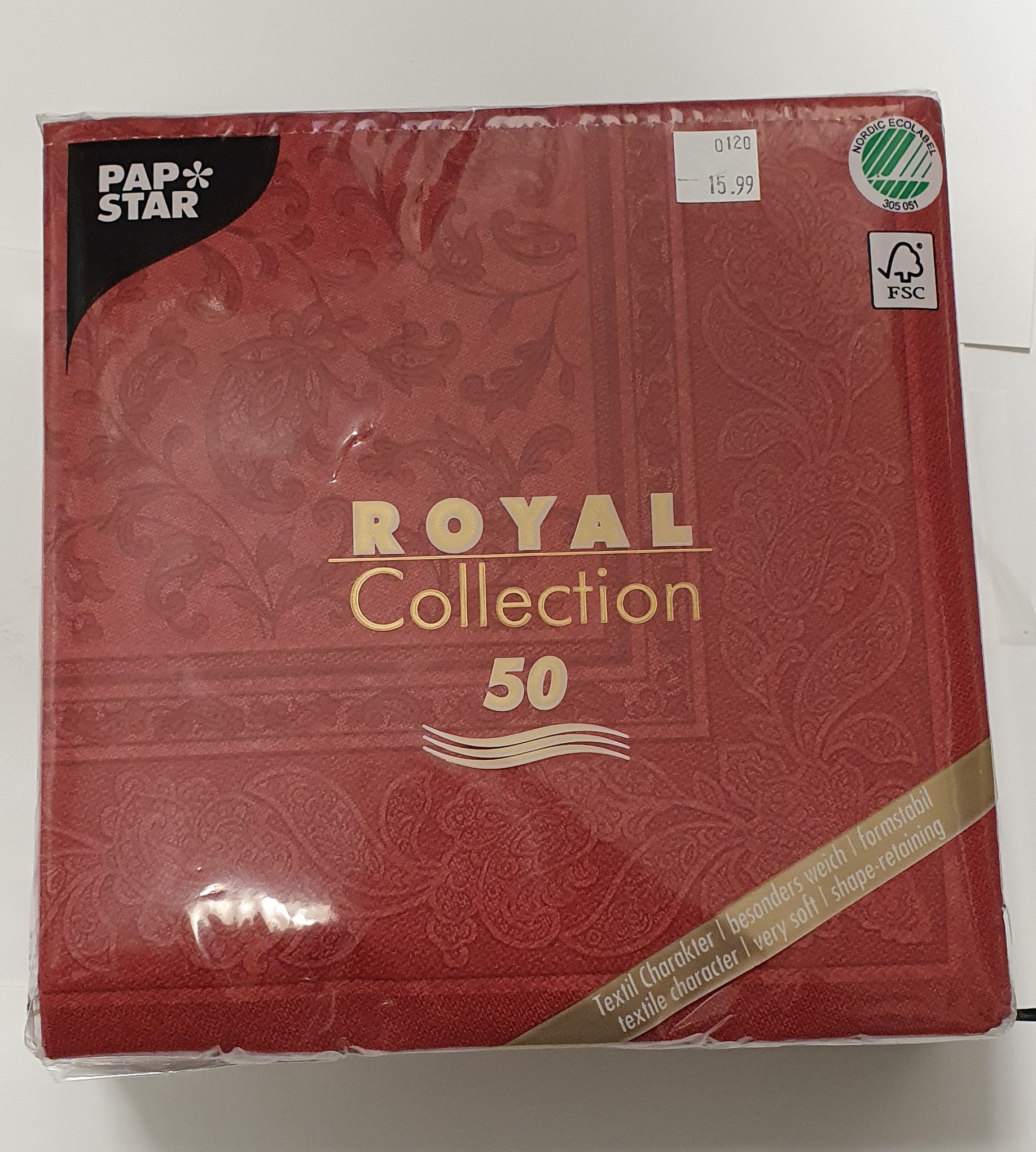 royal collection 50 pkg napkins