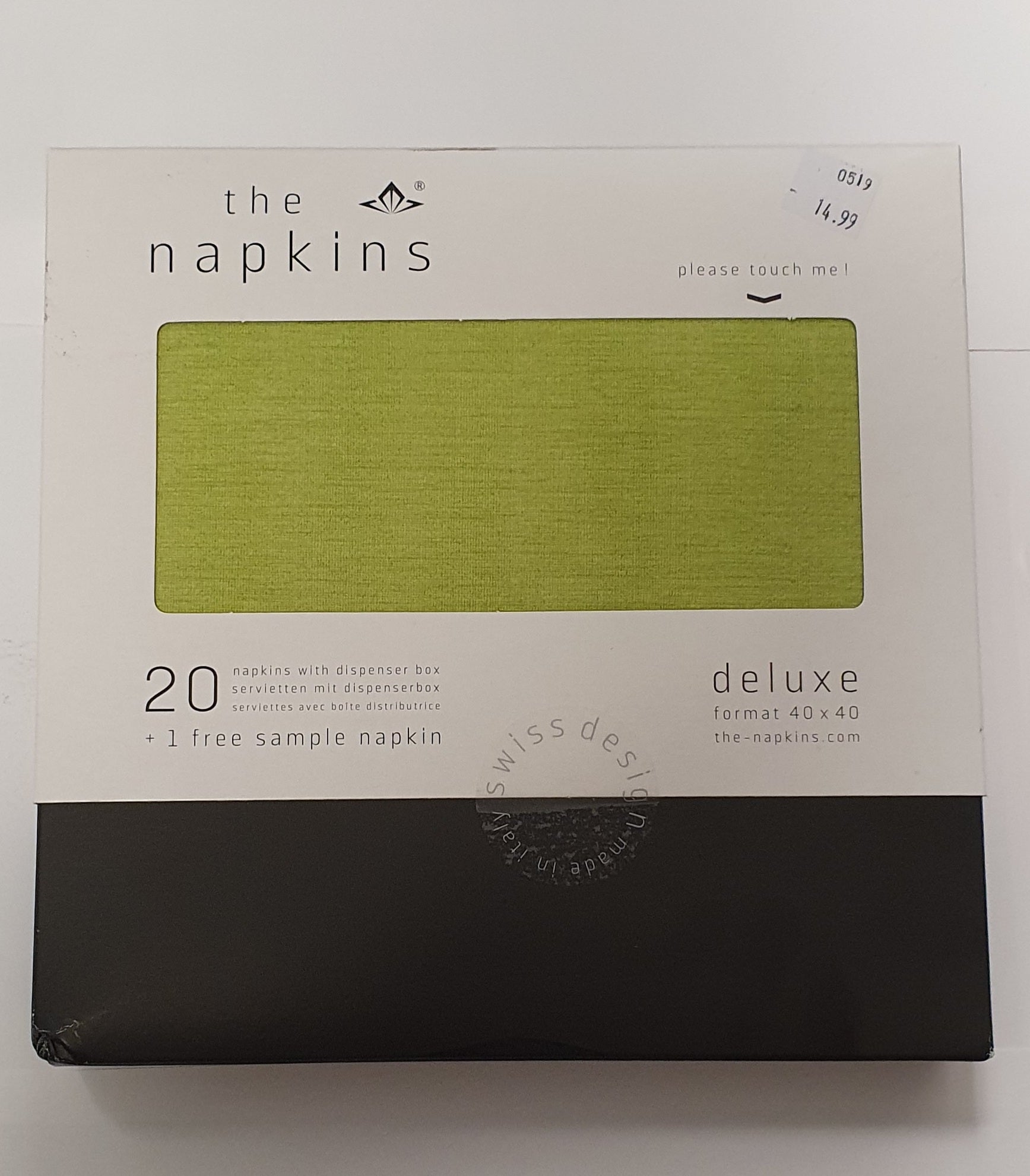 the napkins Kiwi Deluxe Napkins 20 ct