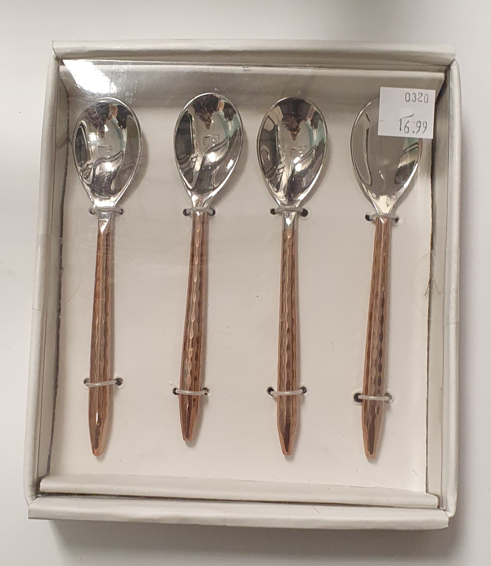 Spoons Copper/Iron 4 Pk Verdici