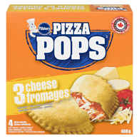 Pillsbury Pizza Pops 3 Cheese Pizza Snacks  400g