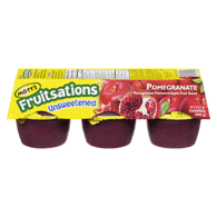 Pomegranate Apple Sauce Unsweetened Mott's Fruitsations 6x111g