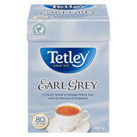 Tetley Earl Grey Tea Bags 80 Pk  160g