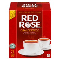 Red Rose Orange Pekoe Tea Sachets 72ct