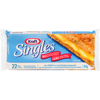 Kraft Light Process Cheese Slices 22ct