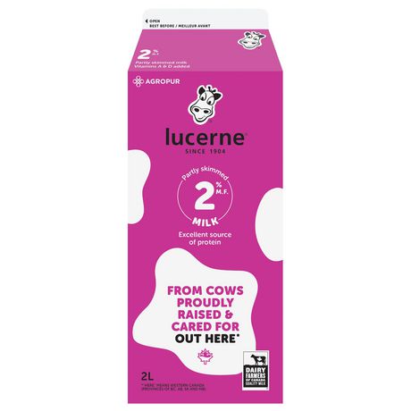 Lucerne 2% Milk 2L