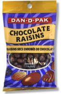 Dan D Pak  Milk Chocolate Raisins  170g