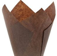 Tulip Baking Cups Brown 25ct