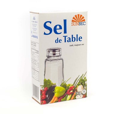 Sunbec Table Salt 1kg