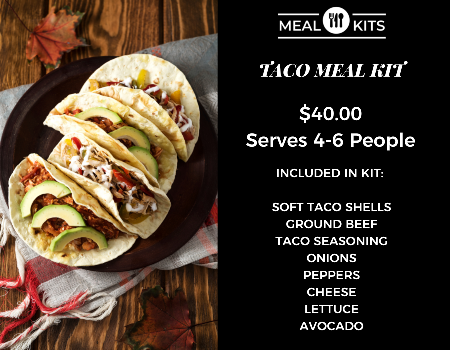 Taco Meal Kit - Everything you need to make Tacos for 4 - 6 people