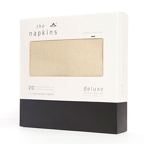 the napkins Ochre Deluxe Luncheon Napkins 20ct