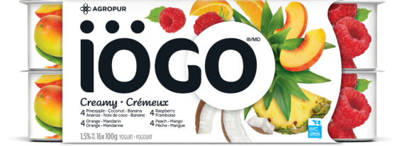 IOGO Creamy Assorted Yogurt 16 x 100g