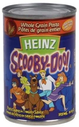 Heinz Scooby Doo Pasta Shapes in Tomato Sauce 398ml