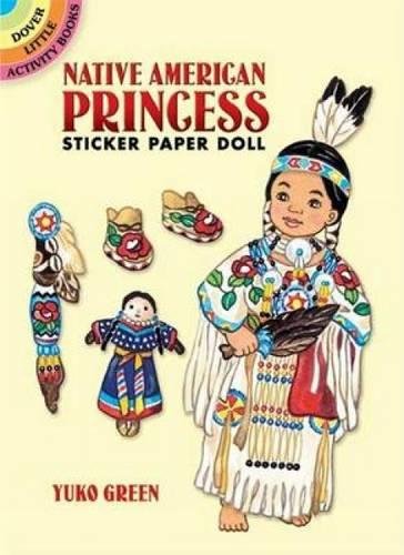 Dover Little Activity Books Native American Princess Sticker Book