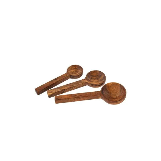 Indaba Acacia Wooden Spoons Set of 3