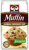 Quaker Oatmeal Chocolate Chip Muffin Mix 900g