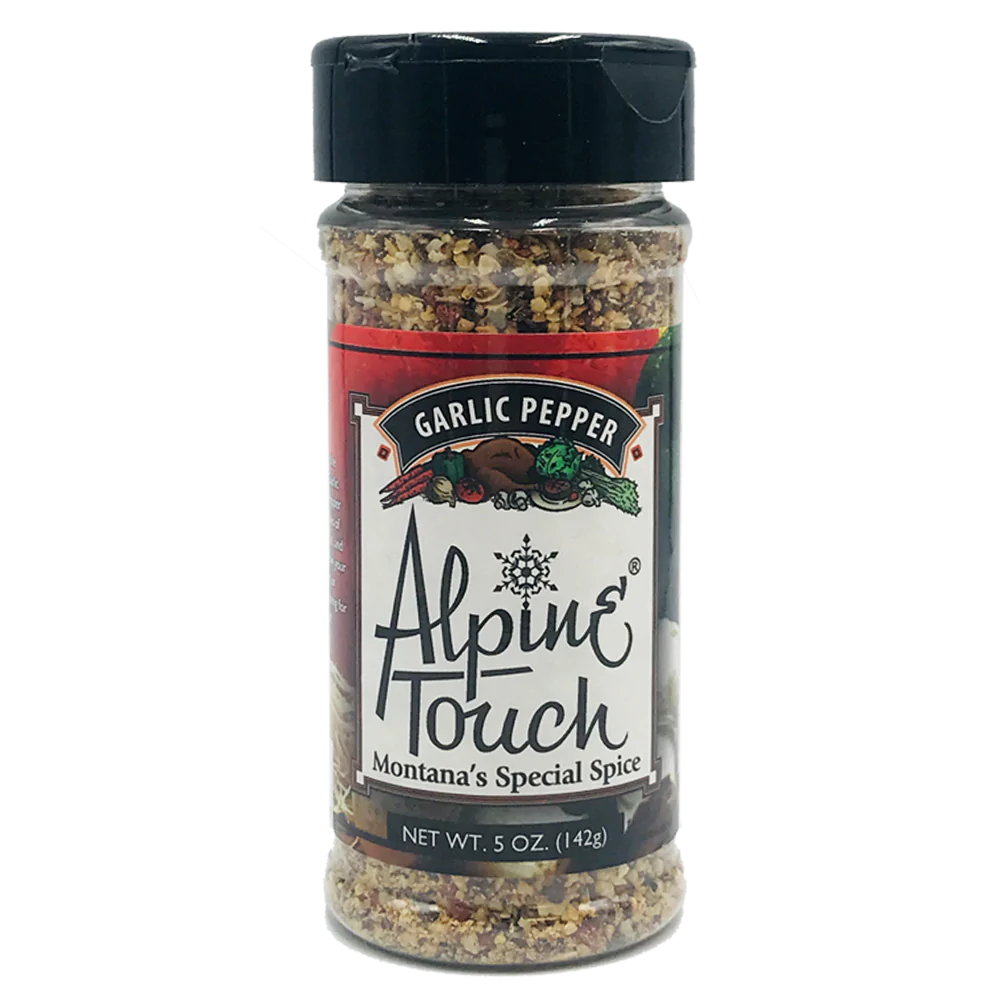 Alpine Touch Garlic Pepper Spice 5oz