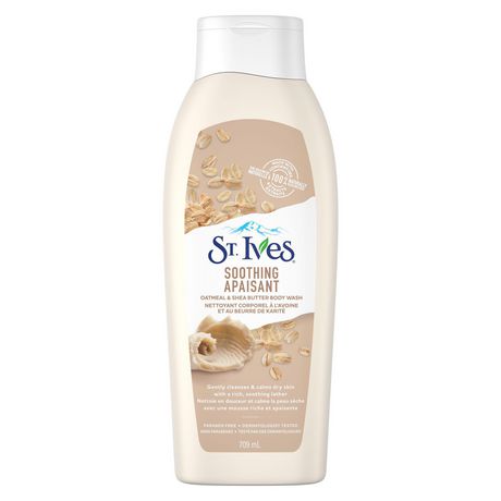 Soothing Apaisant Oatmeal & Shea Butter Body Wash St. Ives 709ml