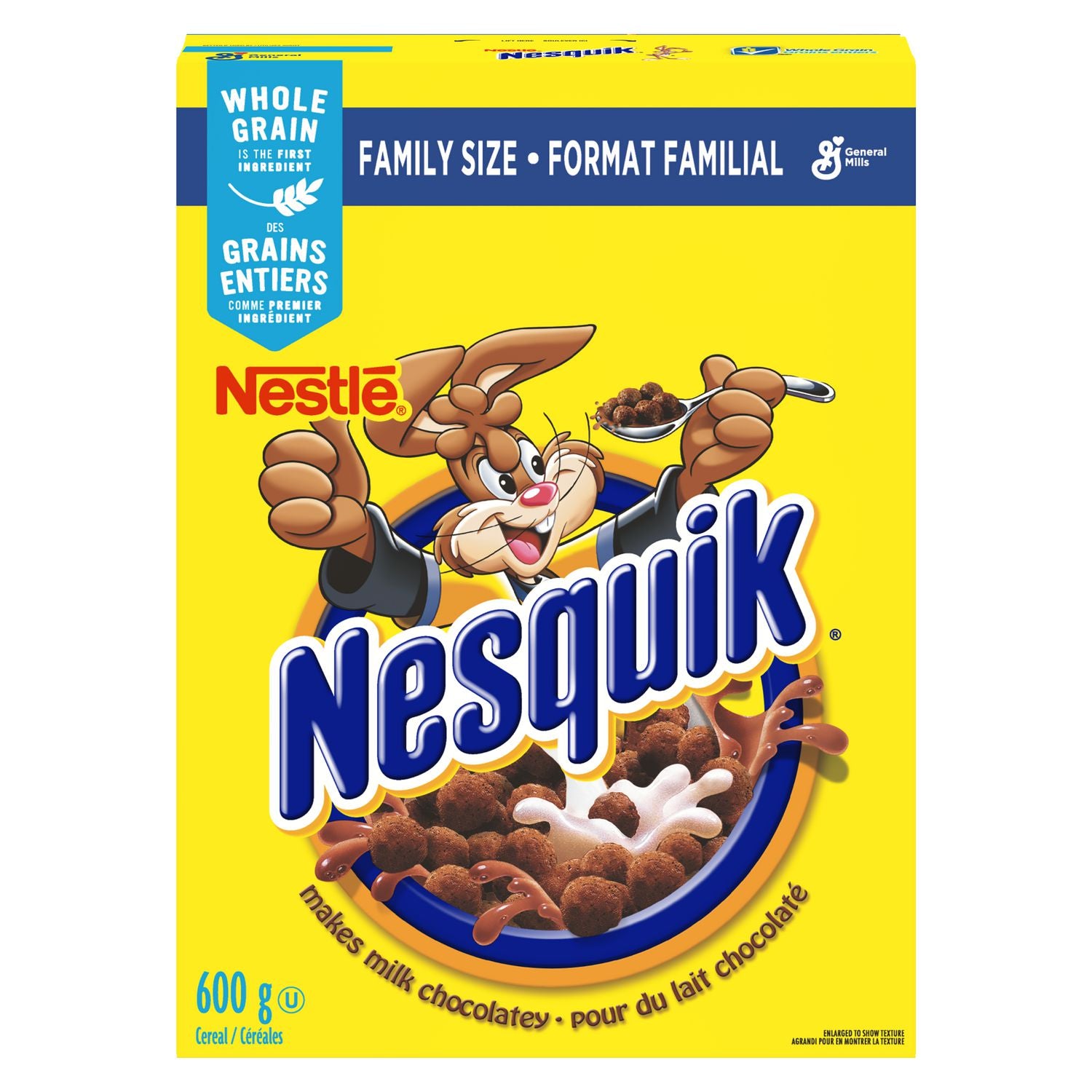 General Mills Nesquick Cereal Family Size 600g