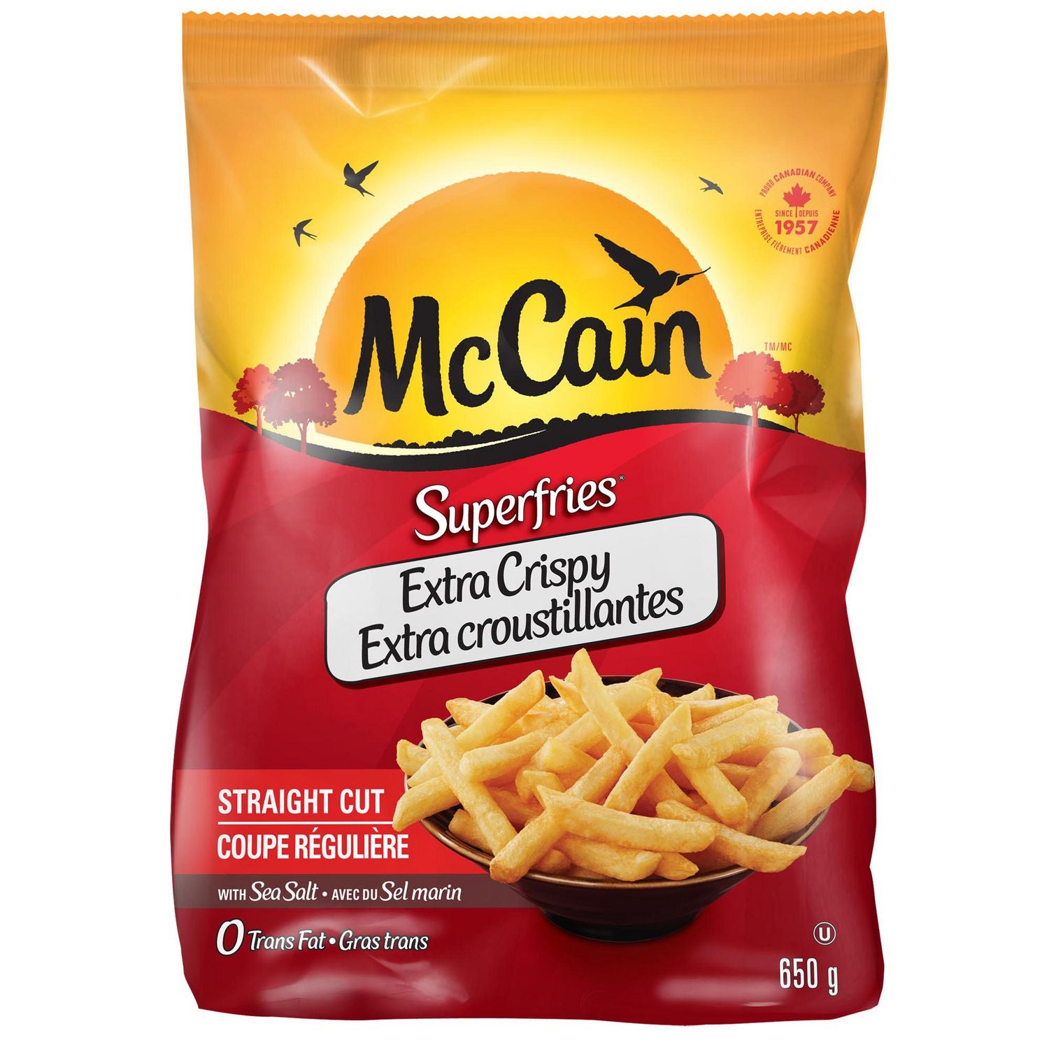 McCain Superfries Extra Crispy Crinkle Cut 650g