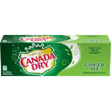 Canada Dry Ginger Ale 12  x 355 ml