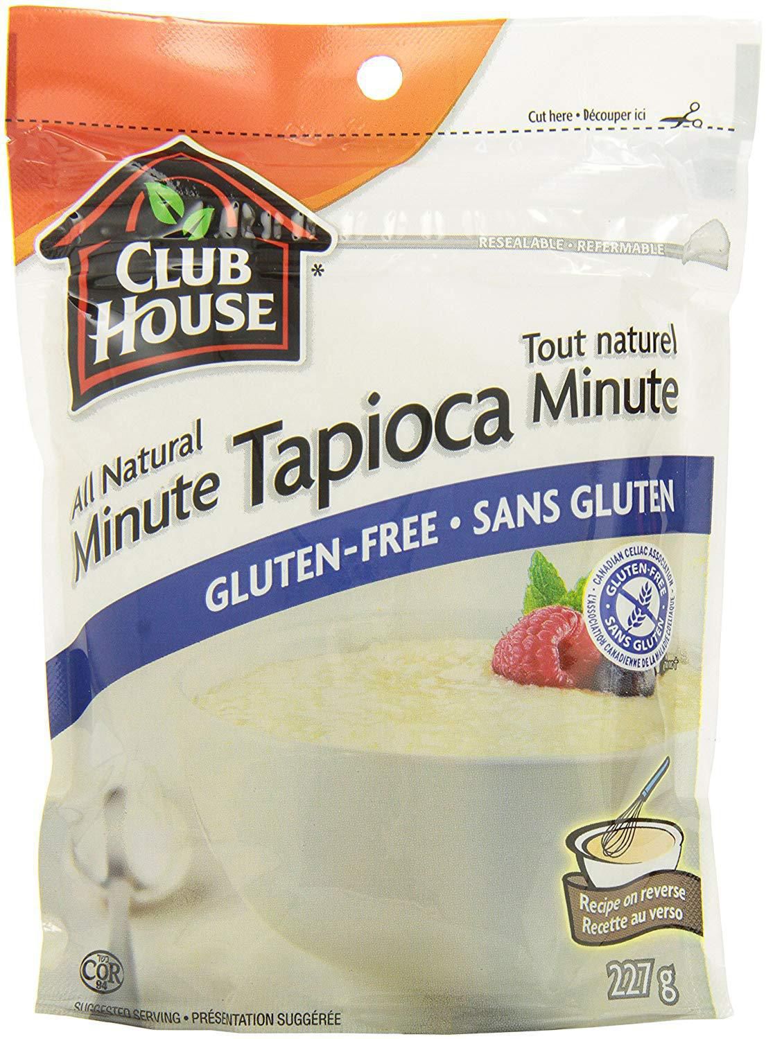 Club House Gluten Free Minute Tapioca  227g