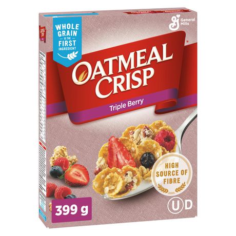 General Mills Oatmeal Crisp Triple Berry Cereal  399g