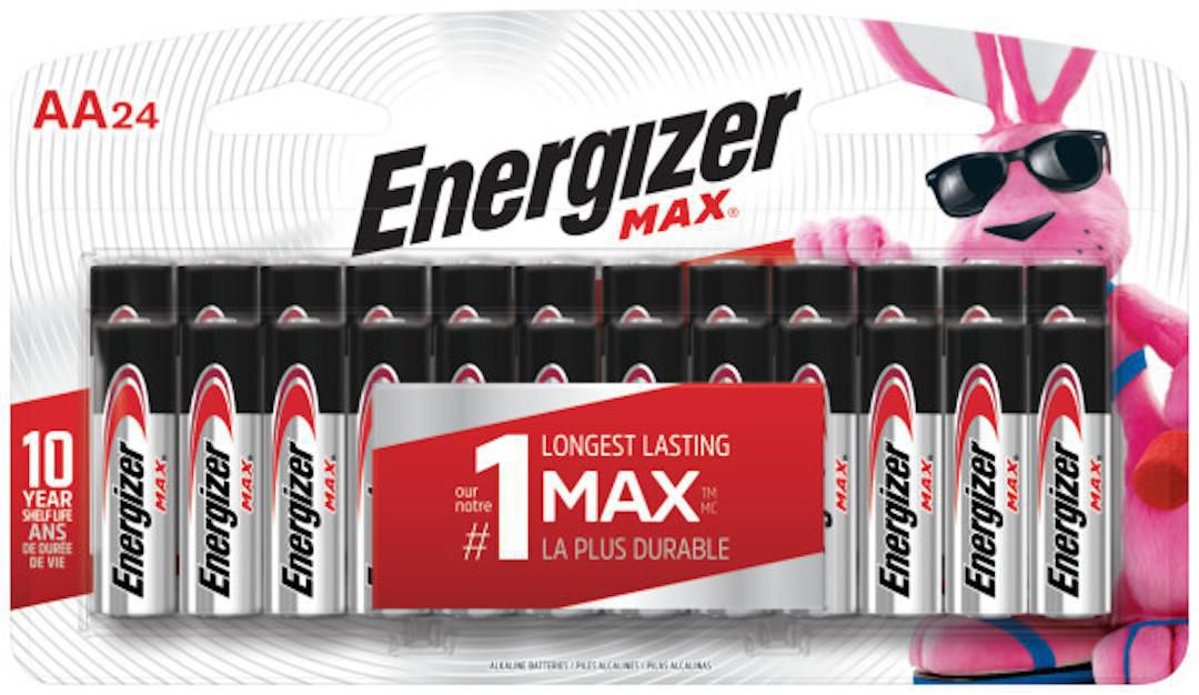 Energizer Max Batteries - AA 24 Pak