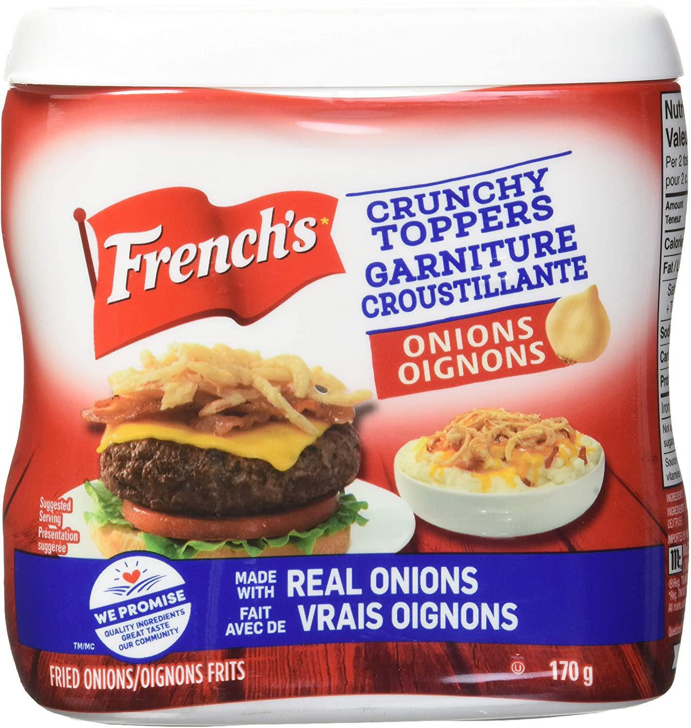 French's Real Onion Crunchy Toppers 170g