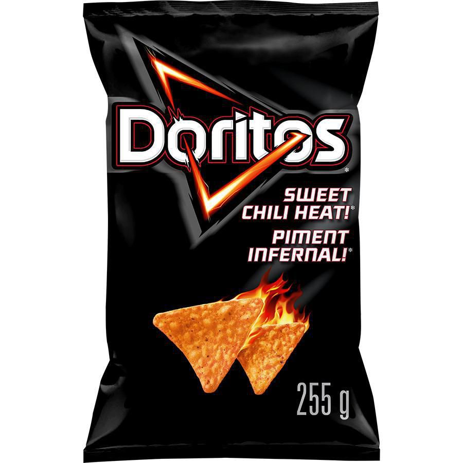 Doritos Sweet Chili Heat Flavoured Tortilla Chips 255g