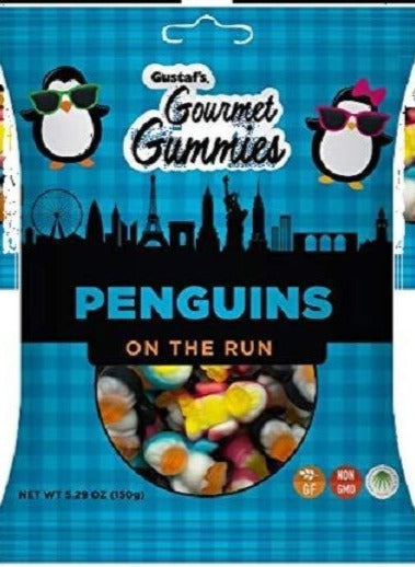 Gustaf's Gourmet Gummies Penguins on the Run Candies  150g