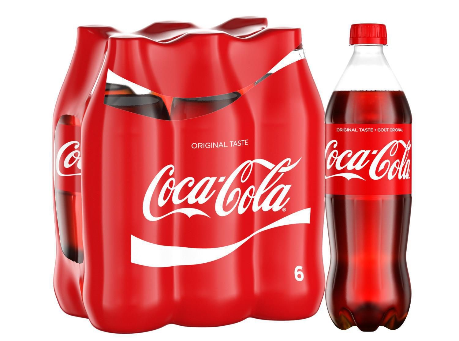 Coca Cola Coke Soft Drink 6 x 710 ml