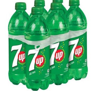 7-UP Soft Drinks 6 x 710ml