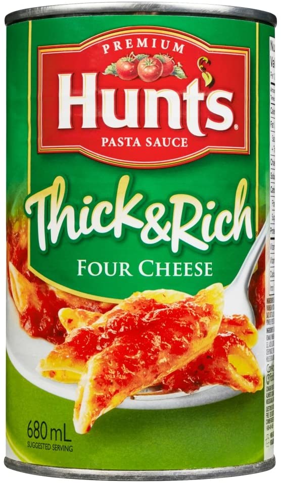 Hunt's Thick & Rich Four Cheese Pasta Sauce  680ml