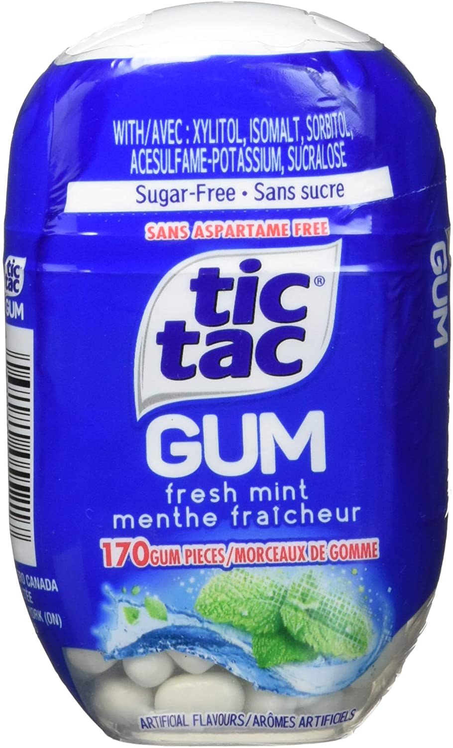 Tic Tac Fresh Mint Sugar Free Gum 170ct