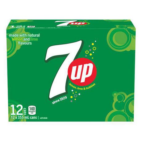 7-Up Soft Drink 12 x 355ml