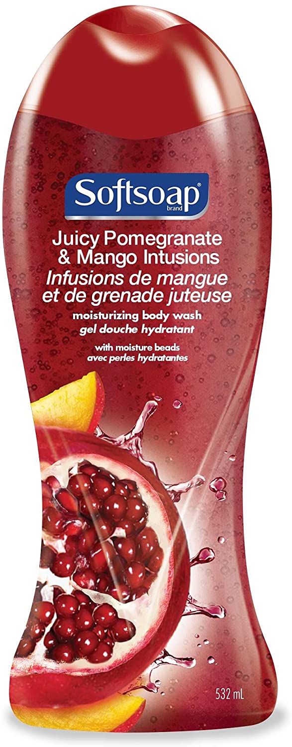 Softsoap Juicy Pomegranate & Mango Body Wash  591ml