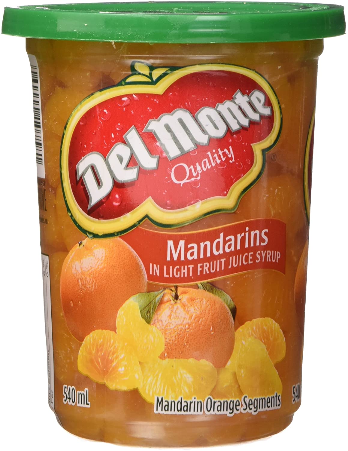 Del Monte Mandarins In Light Fruit Juice Syrup  540ml