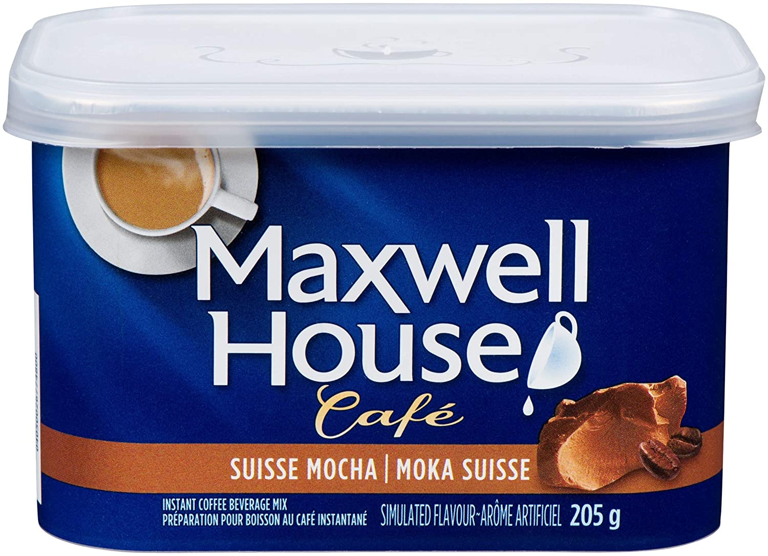 Maxwell House Suisse Mocha Instant Coffee 205g