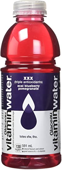 Glaceau Vitamin Water Acai Blueberry Pomegranate 591ml