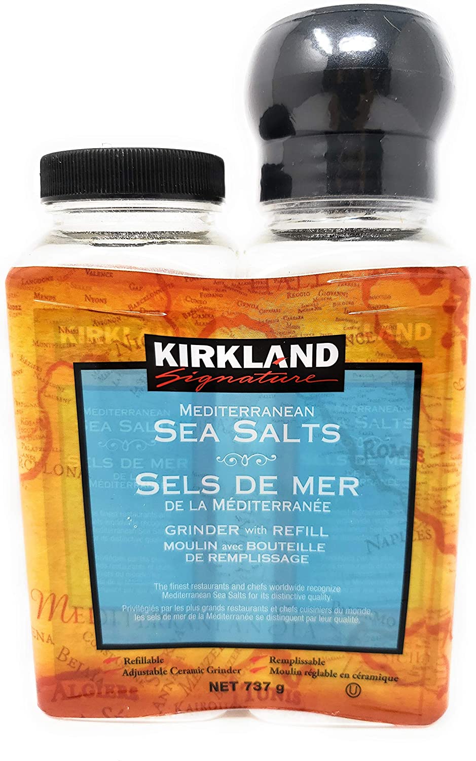 Sea Salts Mediterranean Kirkland 737g