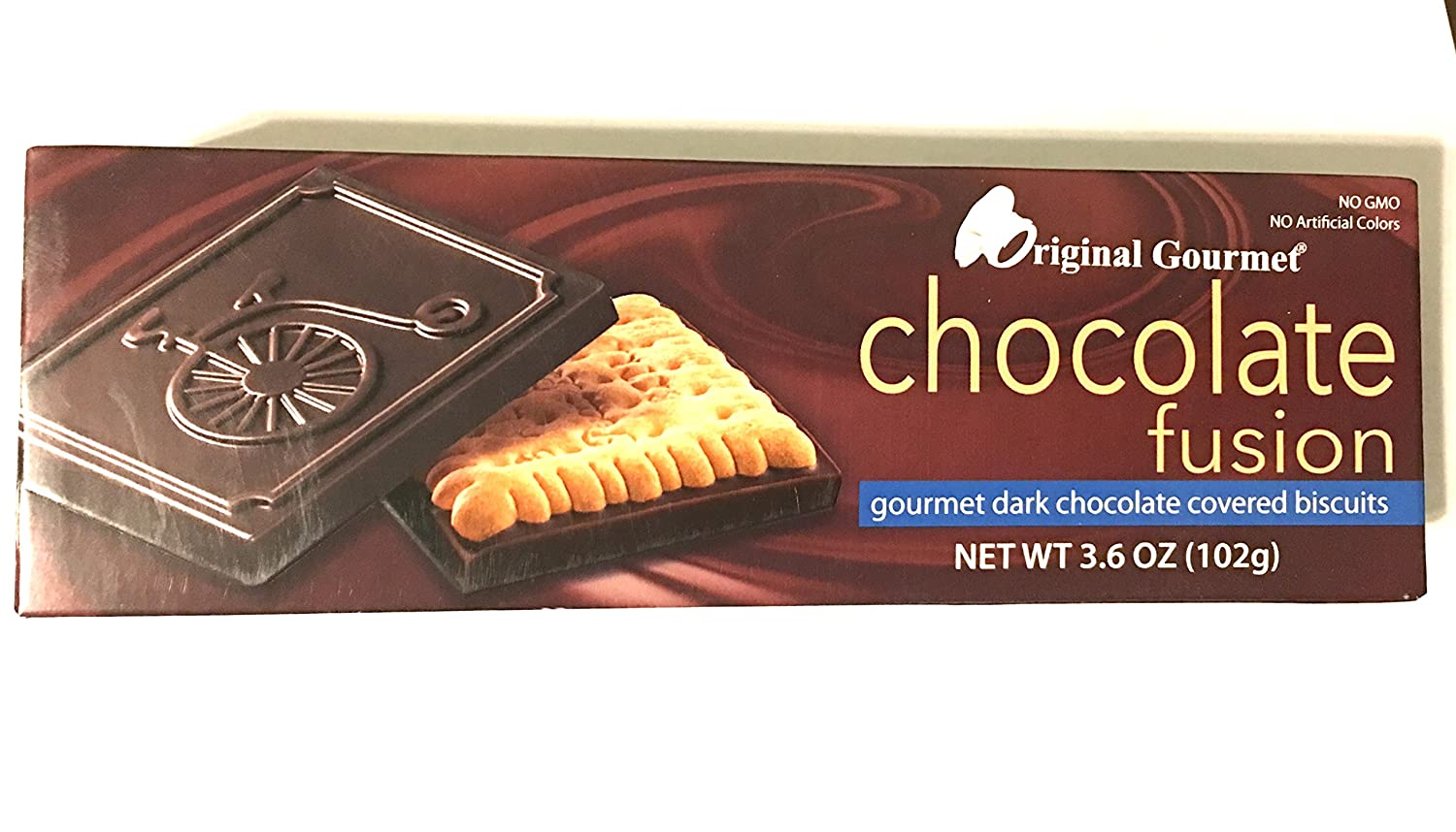 Original Gourmet Chocolate Fusion Gourmet Biscuits 3.6oz