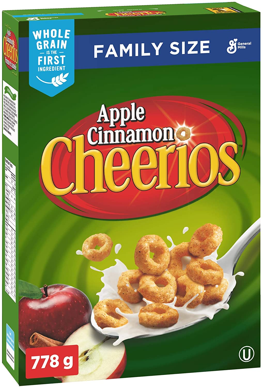 General Mills Cheerios Apple Cinnamon Family Size 778 g